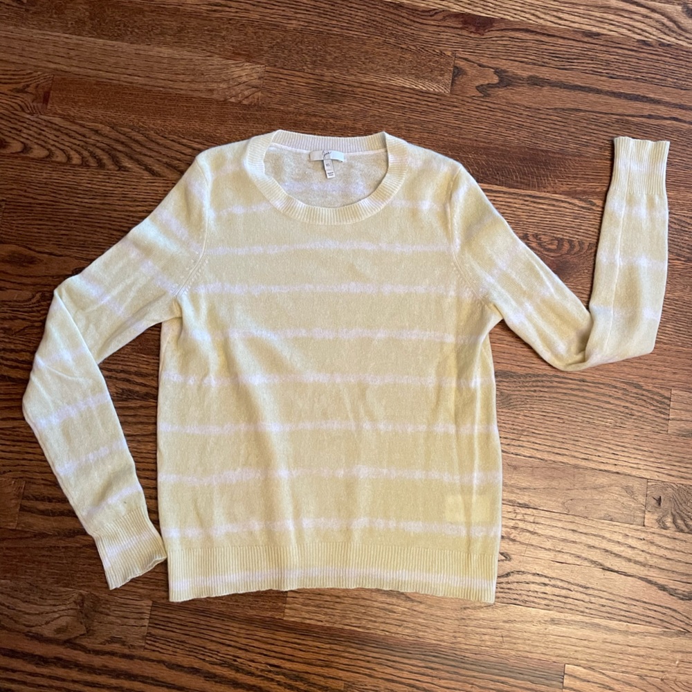 Joie cashmere striped sweater